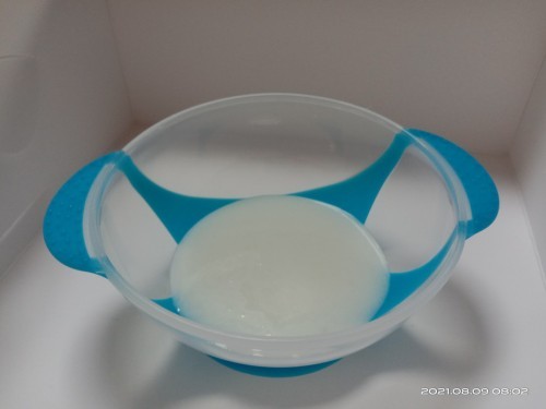 น้อง6เดือน ข้าวราดนมแม่