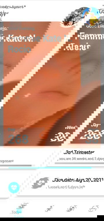 38weeks na si baby sa tyan ko gusto ko na syang makita at makasama😍🥰