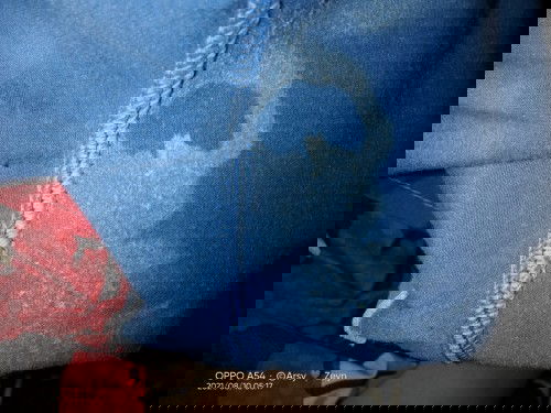 Pipis bayi ada serbuknya