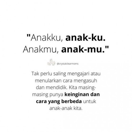 Semangat ya bunda