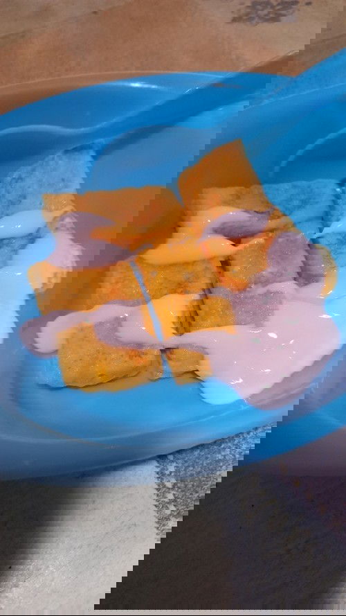 Roti Panggang Yoghurt MPASI 1+