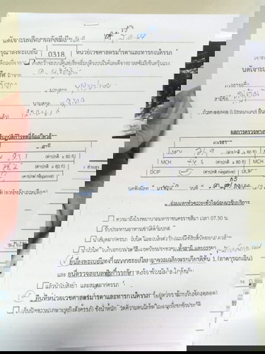 แม่ท้องเลือดจาง