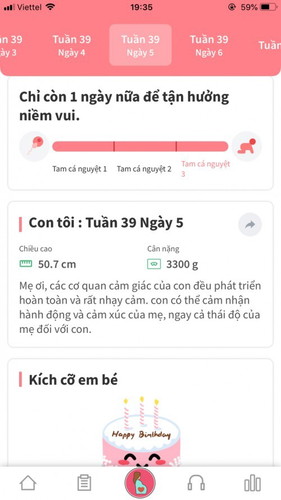 Đến hạn e ra ngoài roy mà đg lì lắm ạ. Các mom mát miệng chúc e sớm chuyển dạ sinh thường đi ạ 😘