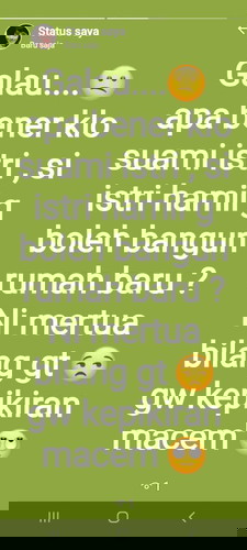 Larangan wanita hamil bangun rumah ,