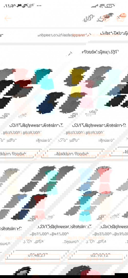 Baju Bayi Bahan Bagus Murah