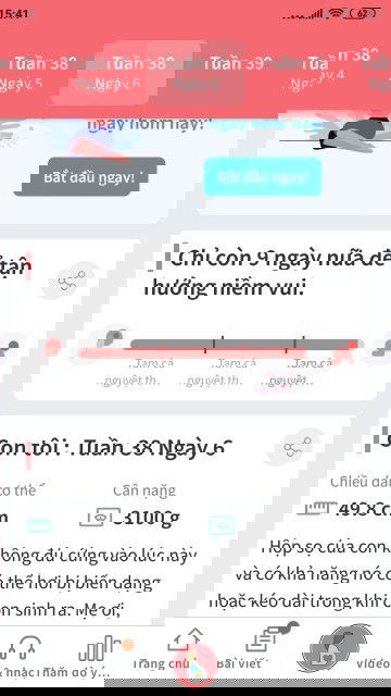 Chờ đón bé yêu chào đời