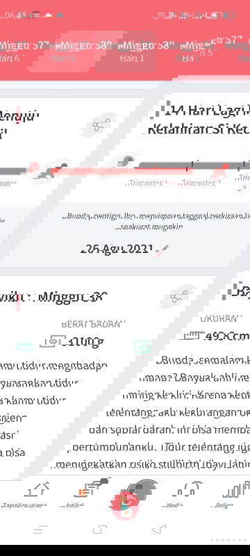 Semoga secepatnya dapat gelombang cinta dari dede🤲