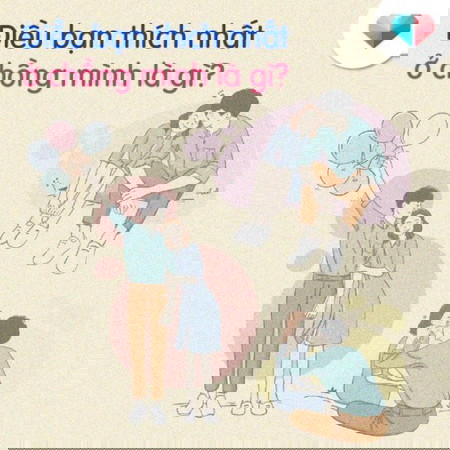 Điều bạn thích nhất ở chồng mình là gì?