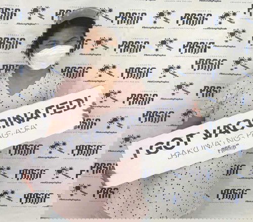 I just got vaccinated!