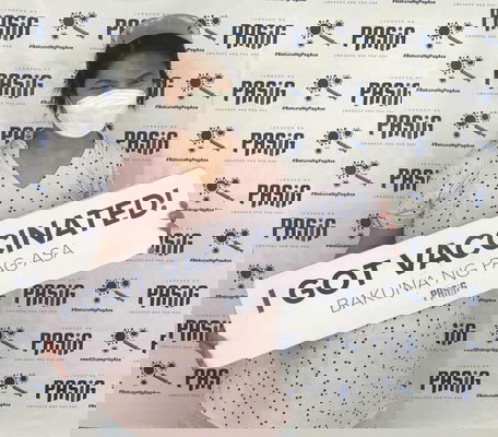 I just got vaccinated!