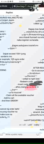 Sino dito mga momshieee may LAZADA APP?