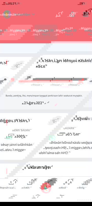 Mohon doa'nya bunda" semoga sidede bayi segerah ngasih gelombang cinta