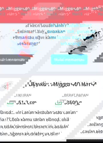 40 minggu lewat 4hari