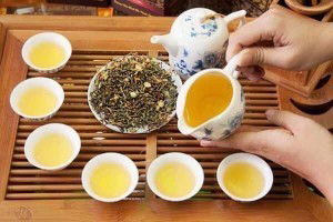 Trà sơn mật hồng sâm mộc sắc