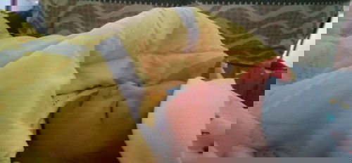 เอวาน้อย ได้กลับบ้านแล้ว👶