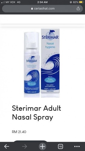 Sterimar for adult