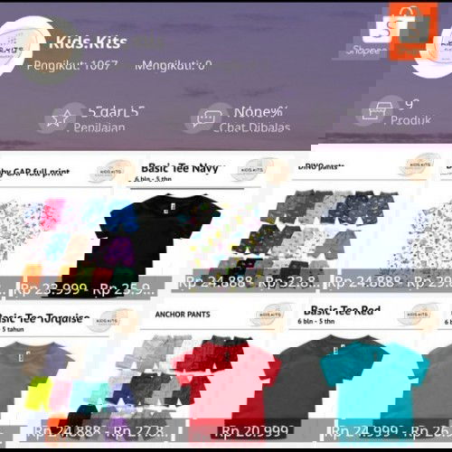 Jualan Baju Anak