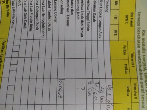 Bun saya mau nanya saya kemaren periksa ke bidan dan setelah di periksa kedutannya tidak bergerak