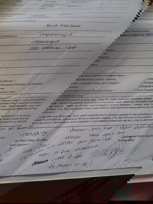 diagnosa yg blm tahu penyebabnya