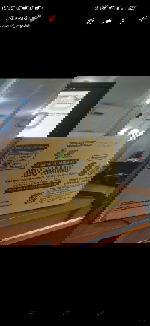 Hihi awalmula penasaran , minta satu bks dikasihnya 1 kerdus.. alhamdulillah