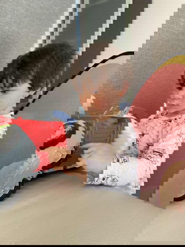 George 17 months old