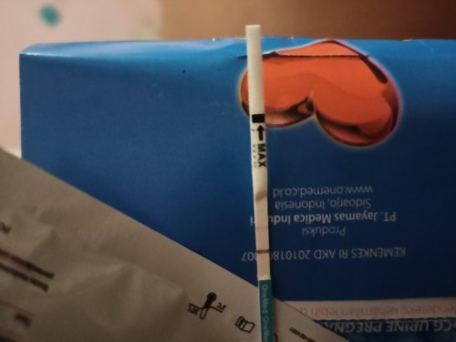 Mau tanya bun kalau hasil garis TPnya samar itu artinya gmna ya???