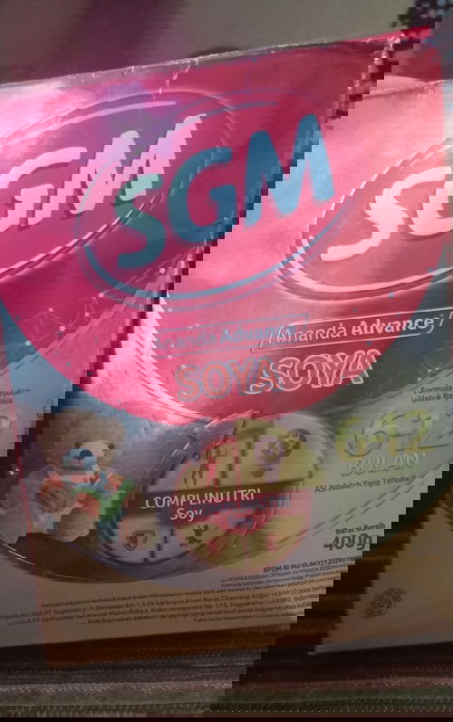 Give away susu formula SGM soya khusus bandung
