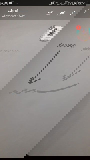 Apakah ini Benang Sc yang tertinggal??