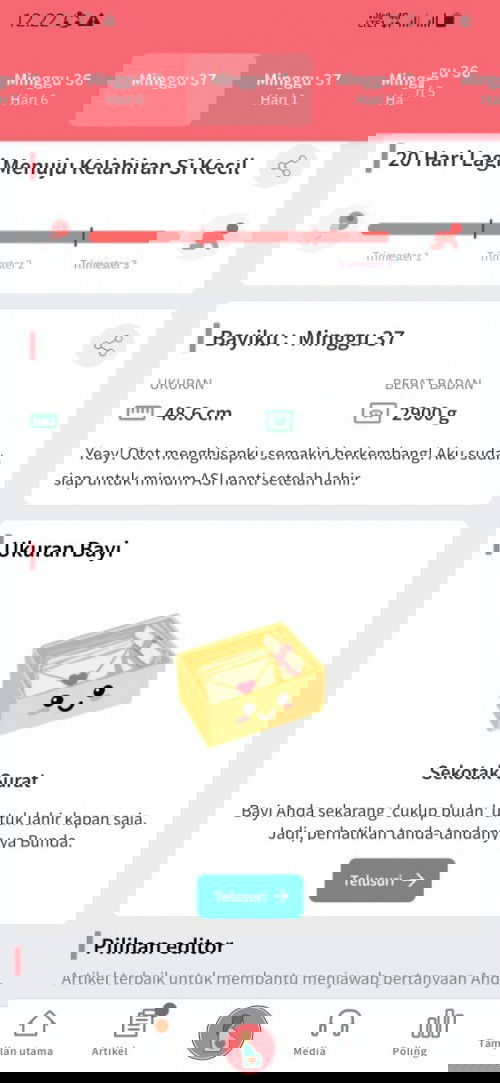 Udah ga sabar pengen ketemu si kecil