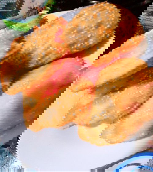 Bánh tiêu dễ làm tại nhà đây