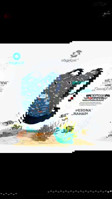 Gendongan baby activa