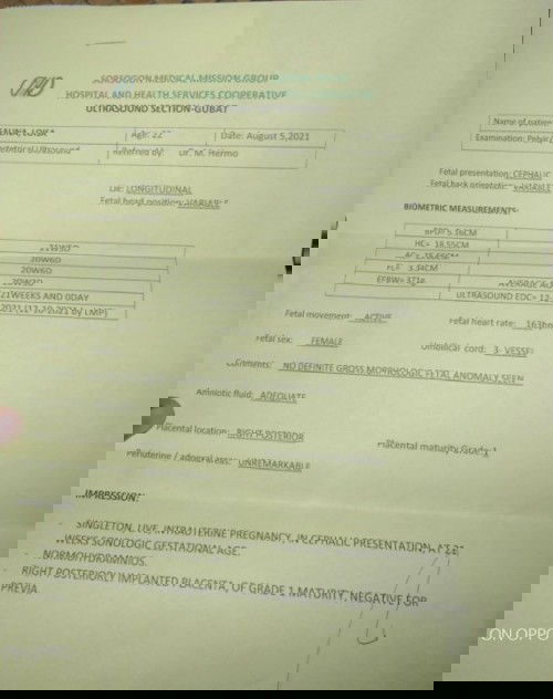 Paano magbasa ng ultrasound report?