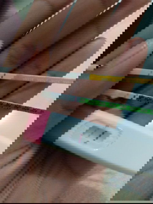 Perdana testpack, mohon pencerahannya bunda🙏🏻