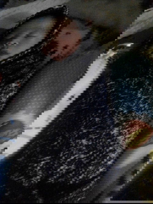 Alhamdulillah dede bayiku sudah laucheng.