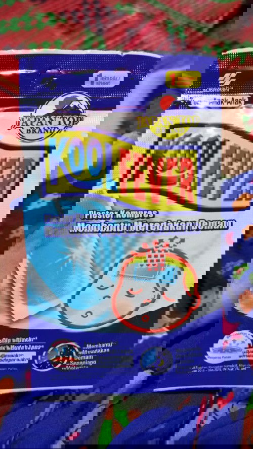 usia kandungan jln 8 bulan,perut sya panas bngt karena sya demam,apa boleh pasang coolfever diperut