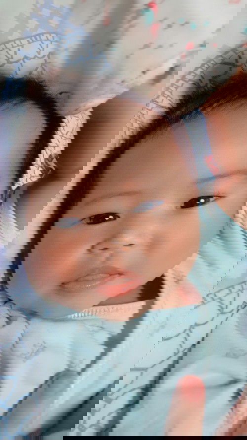 My 3 weeks old Ellie 😍❤