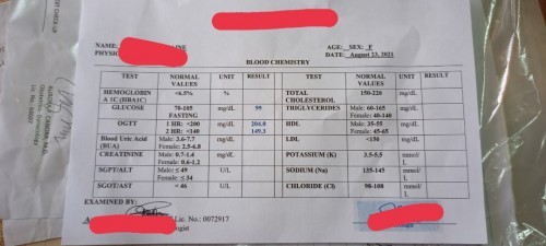 PABASA NAMAN PO NG RESULT NG OGTT