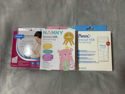 ถุงเก็บน้ำนม 🍼 8-9 oz 100 ใบ 160 รวมส่งค่ะ😲😲😲