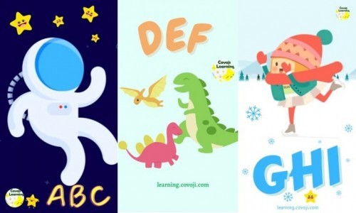 Learn words from A to Z.