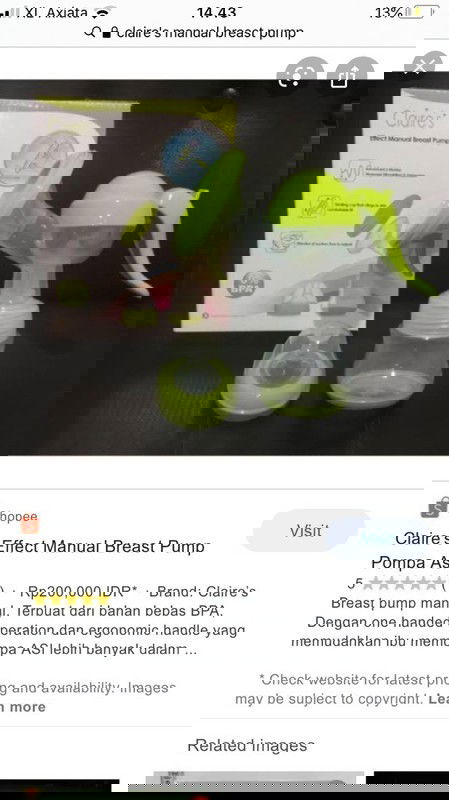 Preloved pumping elekrik sama manual 350 nego