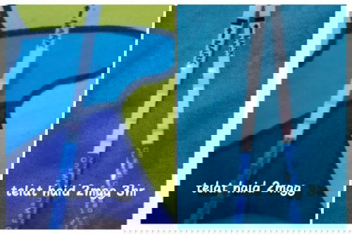 Hasil testpack samar