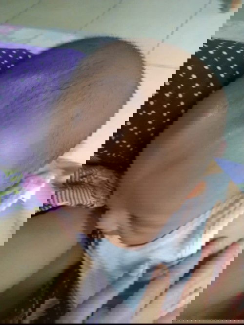 Bun anak q siang abis imunisasi DPTcombo,lalu sore lg nete tiba2 nangis klenger,pas aq liat bekas