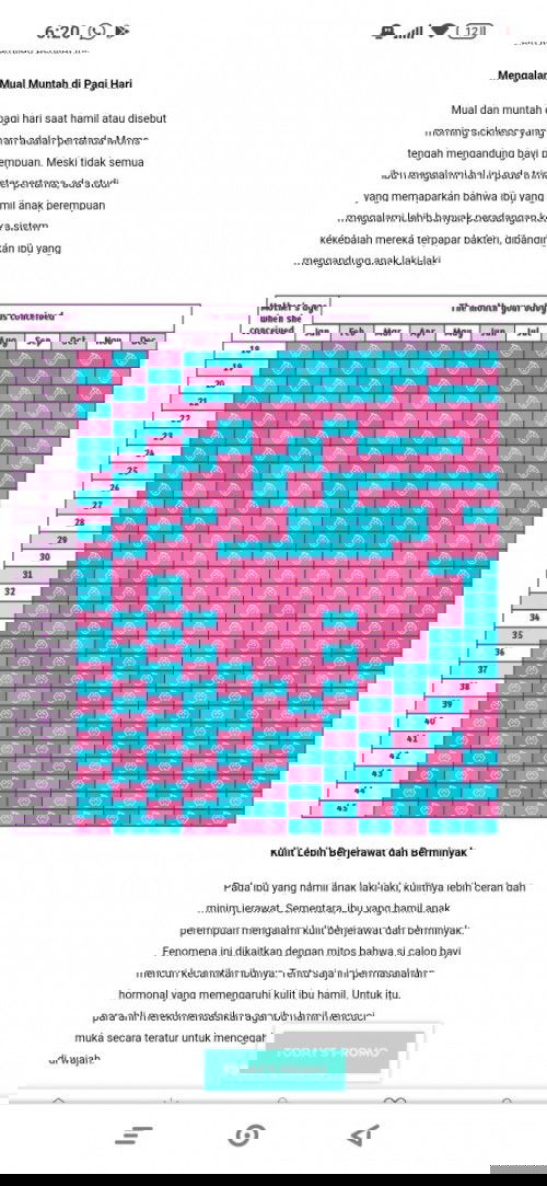 Kalender cina mengetahui gender baby pernah dengar ga moms?