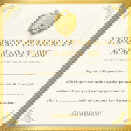 PENGHARGAAN UNTUK IBU MENYUSU BADAN