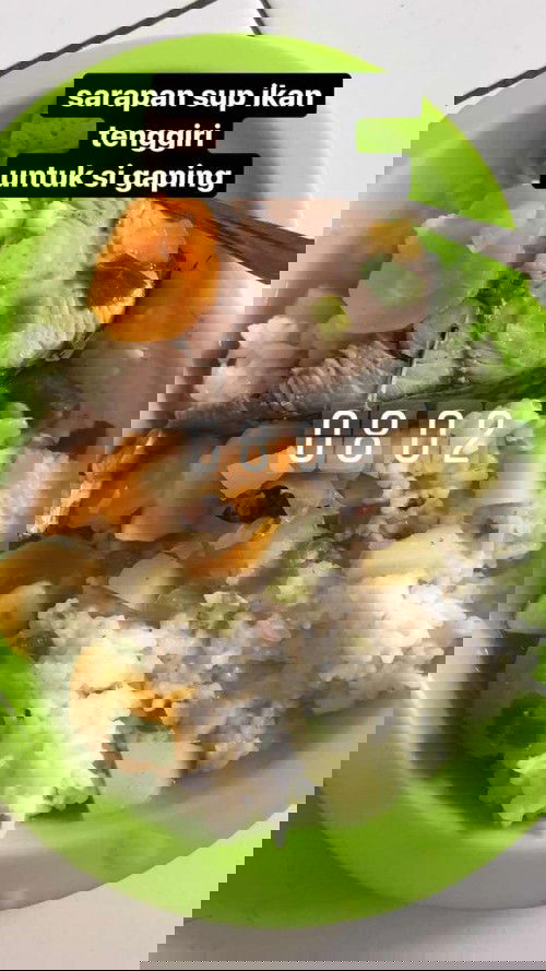 MASAK PAGI INI SUP IKAN TENGGIRI UNTUK ANAK