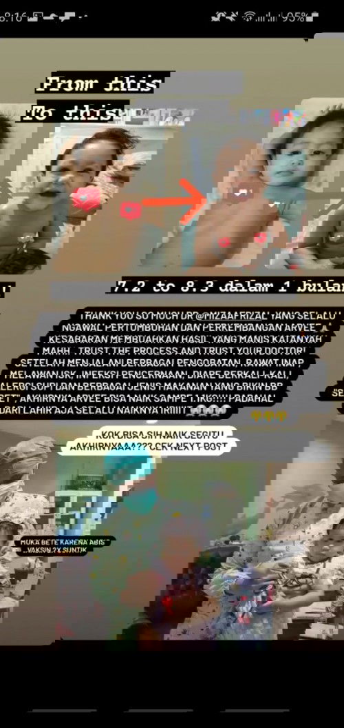 Perjuangan BB Seret bersama dr Miza Afriza (Pejuang ASI, ISK, Infeksi Pencernaan, Alergi Supi, dll)