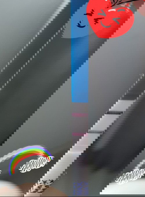 2 vạch như thế này ùi nè