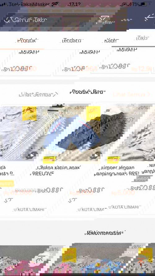 Jual baju prelove MURAH