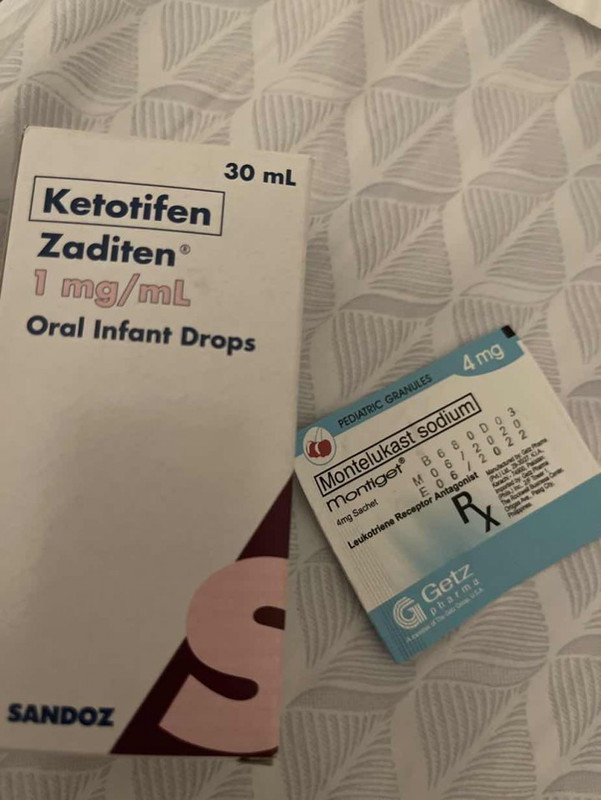 Singulair Zaditen 1mg