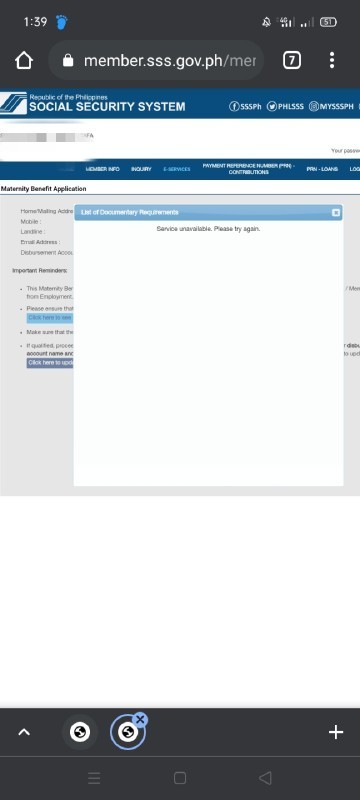 SSS MATERNITY BENEFIT